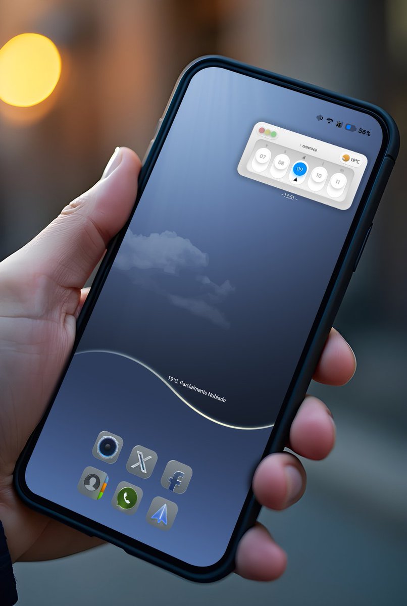 Clima layers <a href="/thewaytozion/">5Eric</a> 
Barra de estado <a href="/adrinkoff/">adrinkoff</a> 
Iconos <a href="/coburn67_94/">otock coburn  🇲🇨</a> 
Widget creado por <a href="/TeboulDavid1/">Smart Wallpaper Art</a> 
Cambiado para Android por <a href="/MkFuego/">DanXKustom</a>