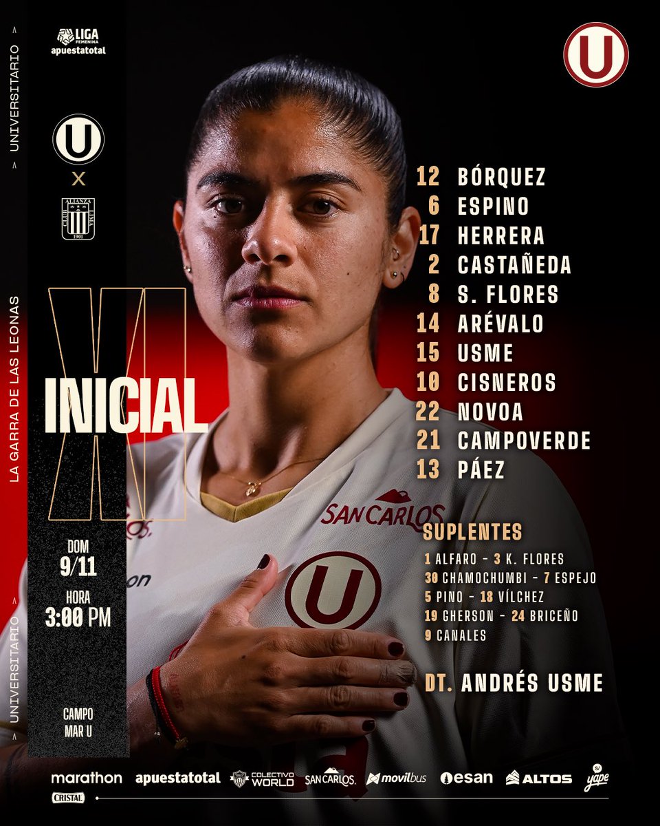📋✍️ 𝗡𝗨𝗘𝗦𝗧𝗥𝗢 𝗫𝗜 𝗢𝗙𝗜𝗖𝗜𝗔𝗟 

#ConLasLeonasHastaElFinal