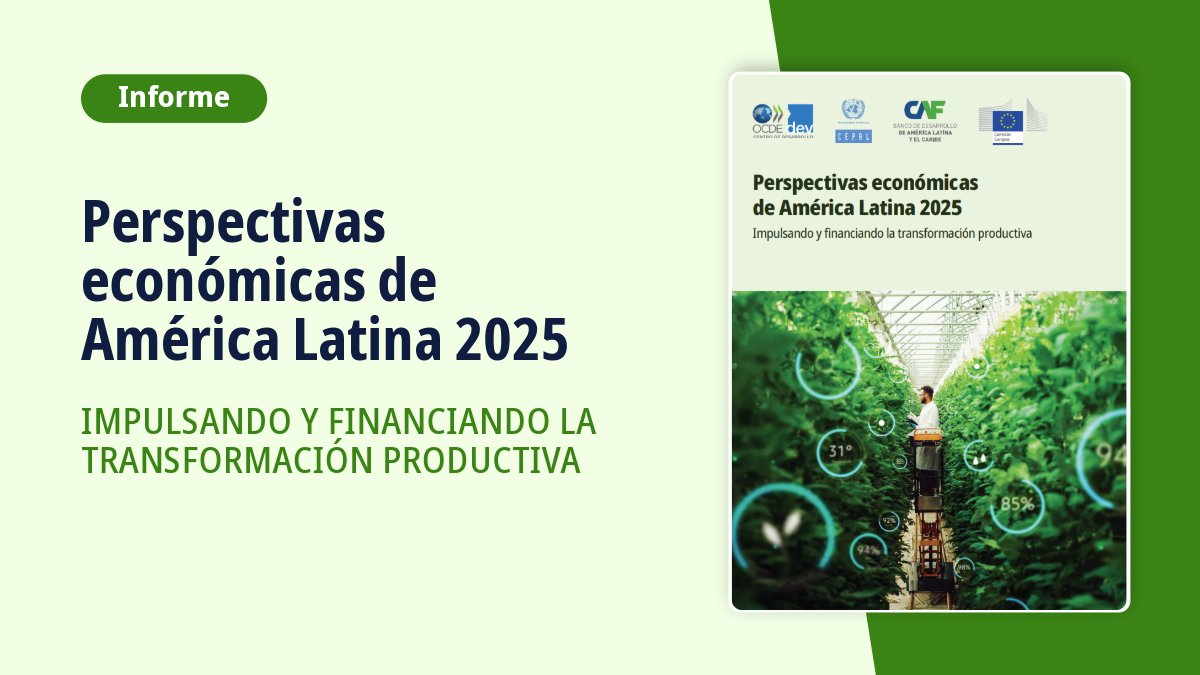 🔴MAÑANA
🗓️Lunes 10/11 ⏰09:00 AM Colombia🇨🇴  11:00 AM Chile🇨🇱
No te pierdas el lanzamiento del informe 𝐏𝐞𝐫𝐬𝐩𝐞𝐜𝐭𝐢𝐯𝐚𝐬 𝐞𝐜𝐨𝐧𝐨́𝐦𝐢𝐜𝐚𝐬 𝐝𝐞 𝐀𝐦𝐞́𝐫𝐢𝐜𝐚 𝐋𝐚𝐭𝐢𝐧𝐚 𝟐𝟎𝟐𝟓. 𝐈𝐦𝐩𝐮𝐥𝐬𝐚𝐧𝐝𝐨 𝐲 𝐟𝐢𝐧𝐚𝐧𝐜𝐢𝐚𝐧𝐝𝐨 𝐥𝐚 𝐭𝐫𝐚𝐧𝐬𝐟𝐨𝐫𝐦𝐚𝐜𝐢𝐨́𝐧