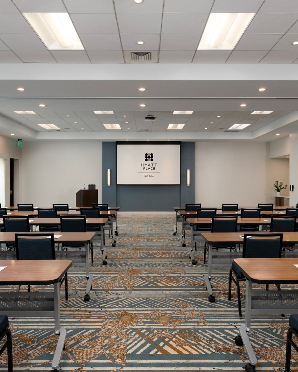 Stay close and comfortable with accommodations in the San Juan’s Convention Center District. Here, properties like Hyatt Place San Juan offer everything you need to ensure a successful corporate visit. brnw.ch/21wIpi8. #MakeYourMeetingBoricua #DiscoverPuertoRico