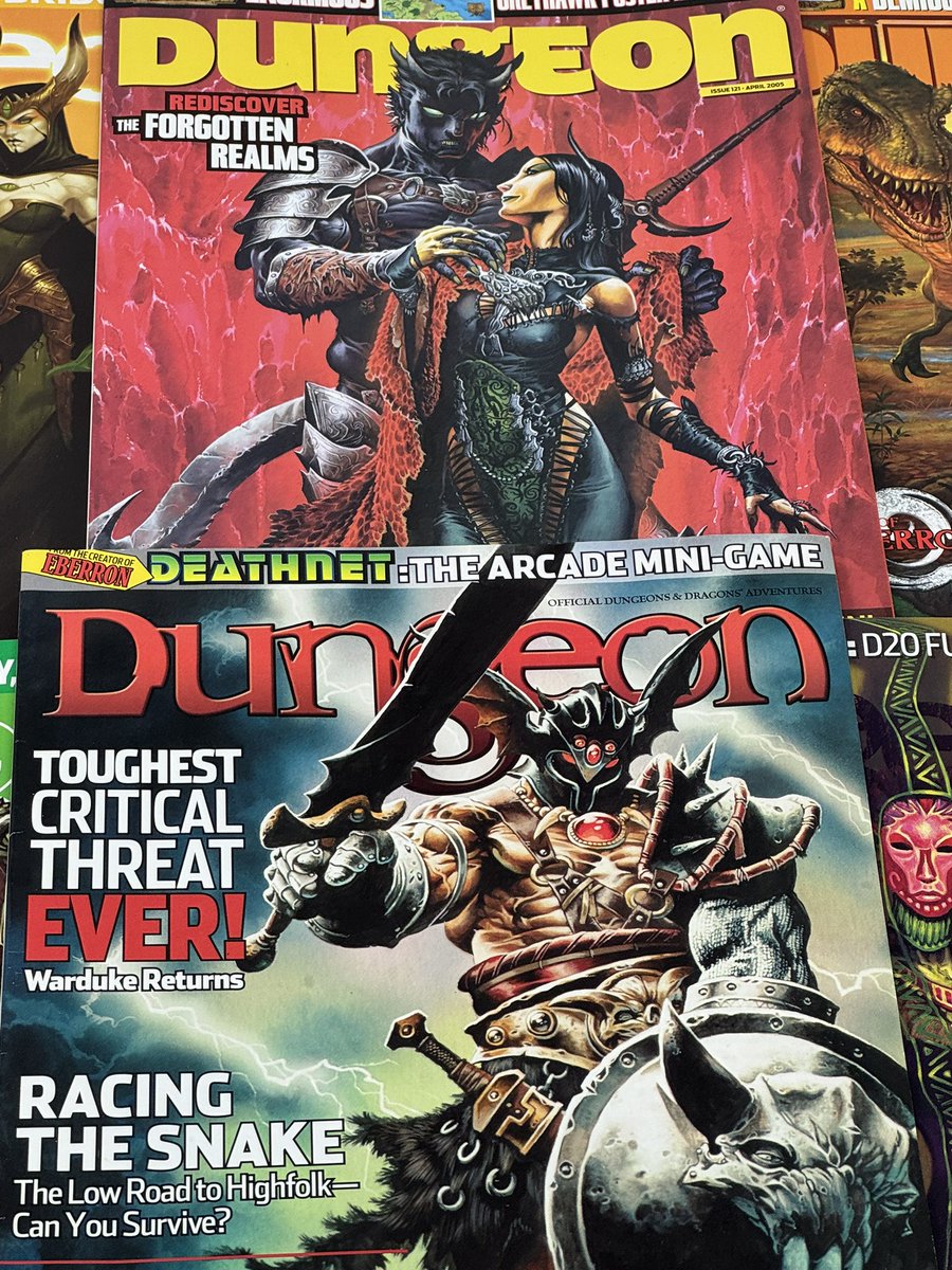 These are just a handful of the comics, graphic novels, magazines and RPGs that have dropped in store this week. If you are interested please please please check the website out and maybe make a purchase. #SmallBusiness #toughtimes