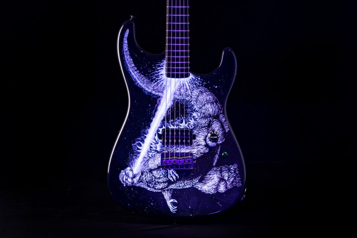 The Fender Japan x Godzilla collaboration. 🎸🎶 An epic crossover