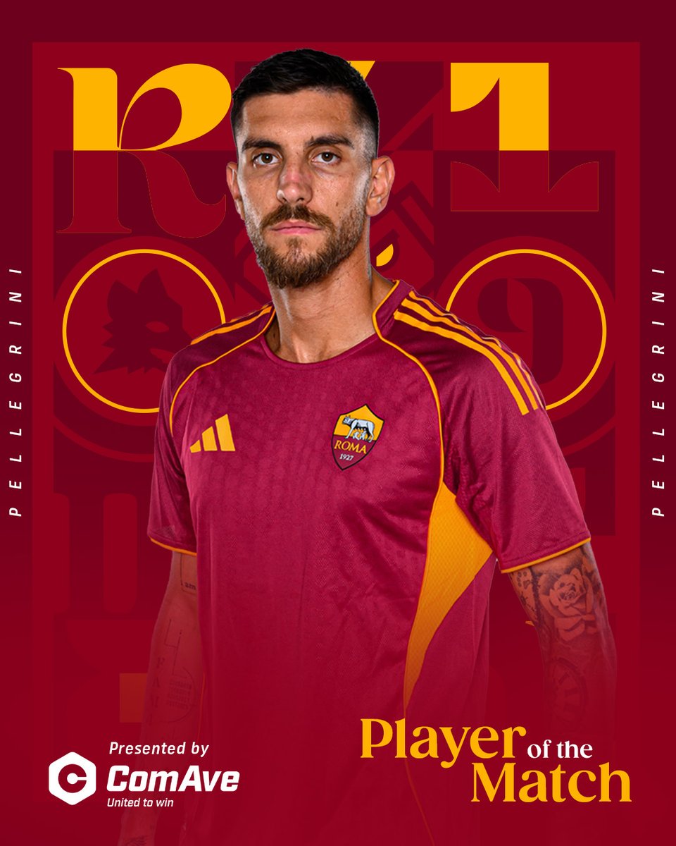 🗳 | Retweet this if Lorenzo Pellegrini was your Player of the Match against Udinese! 🐺

Presented by <a href="/ComAve_Official/">ComAve - Where Fans Win</a>

#ASRoma #RomaUdinese