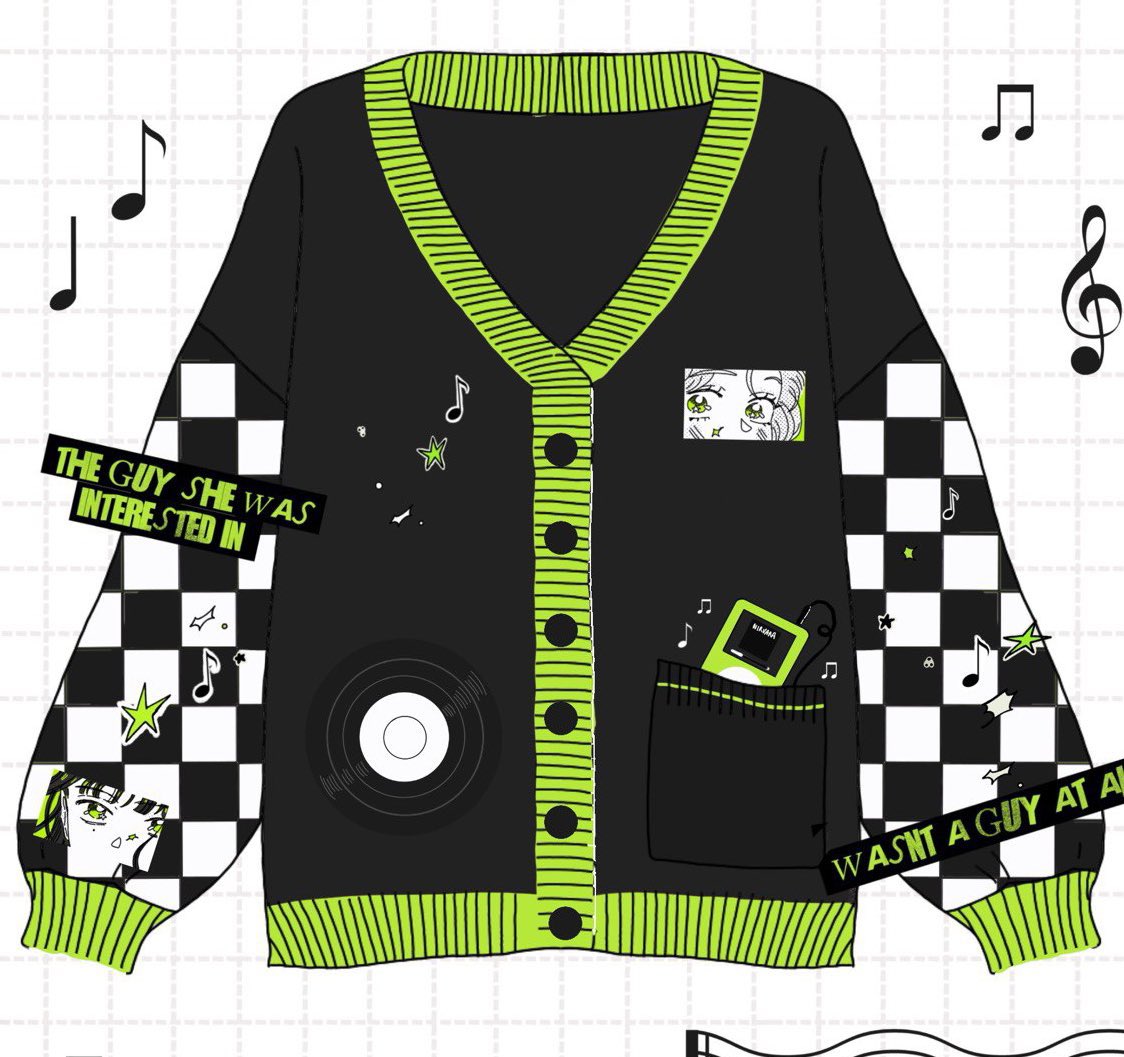 elemoli_'s tweet image. Green Yuri cardigans will be REAL 😭💚

19th November!!