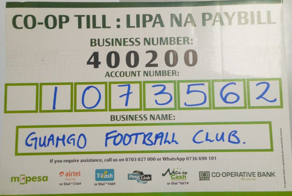 FcKaruracomm's tweet photo. 🏟️ GUANGO FC  HOME GAME FINANCIAL STATEMENT

💰 Income:
Gate Collection: Ksh 1,235

💸 Expenses:

Referee: Ksh 1,500
Ball Boys: Ksh 150
Bananas: Ksh 300
Water: Ksh 300
🧾 Total Expenses: Ksh 2,250
Thank you 💛💛🖤🖤
#WeMove #PushingLimitsGettingBetter
#AbayomiVeloNos 
#GuangoFc https://t.co/aH3uldbjH9