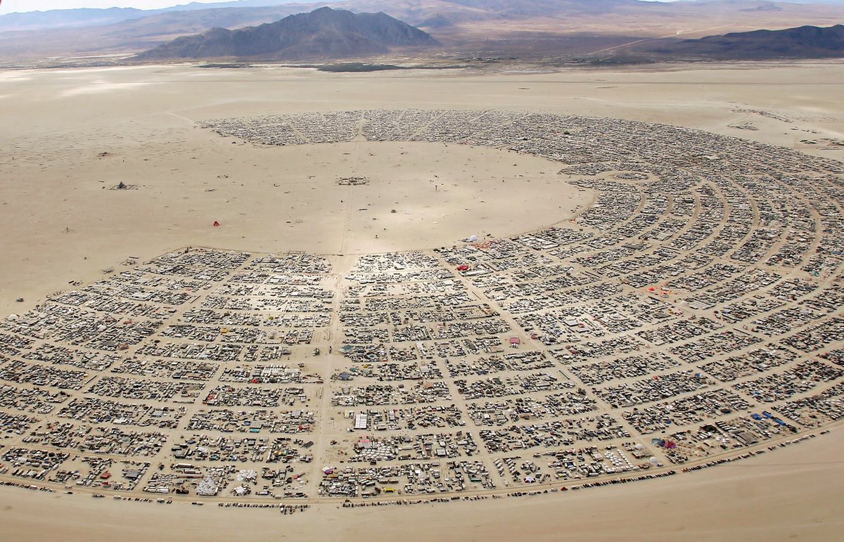 balajis's tweet image. The less desirable the location, the more desirable the location.

That is: if no one cares about the land, you can quickly build up the land.