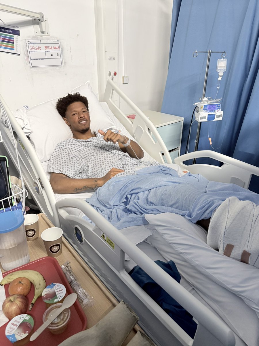 GBellagambi's tweet image. Operation complete and gone well👍🏽! Thanks for all the concern and messages I appreciate it. Thanks to the staff off Ebbsfleet &amp;amp; AFC Totton for all the help yesterday aswell. Road to recovery starts now ❤️