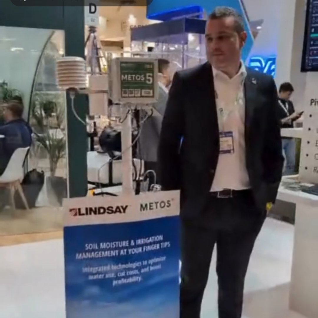 And another #METOS_5 weather station at the <a href="/AGRITECHNICA/">AGRITECHNICA</a> 2025. This one integrantes with <a href="/FieldNET/">FieldNET by Lindsay</a> in Hall 8 at booth D22.