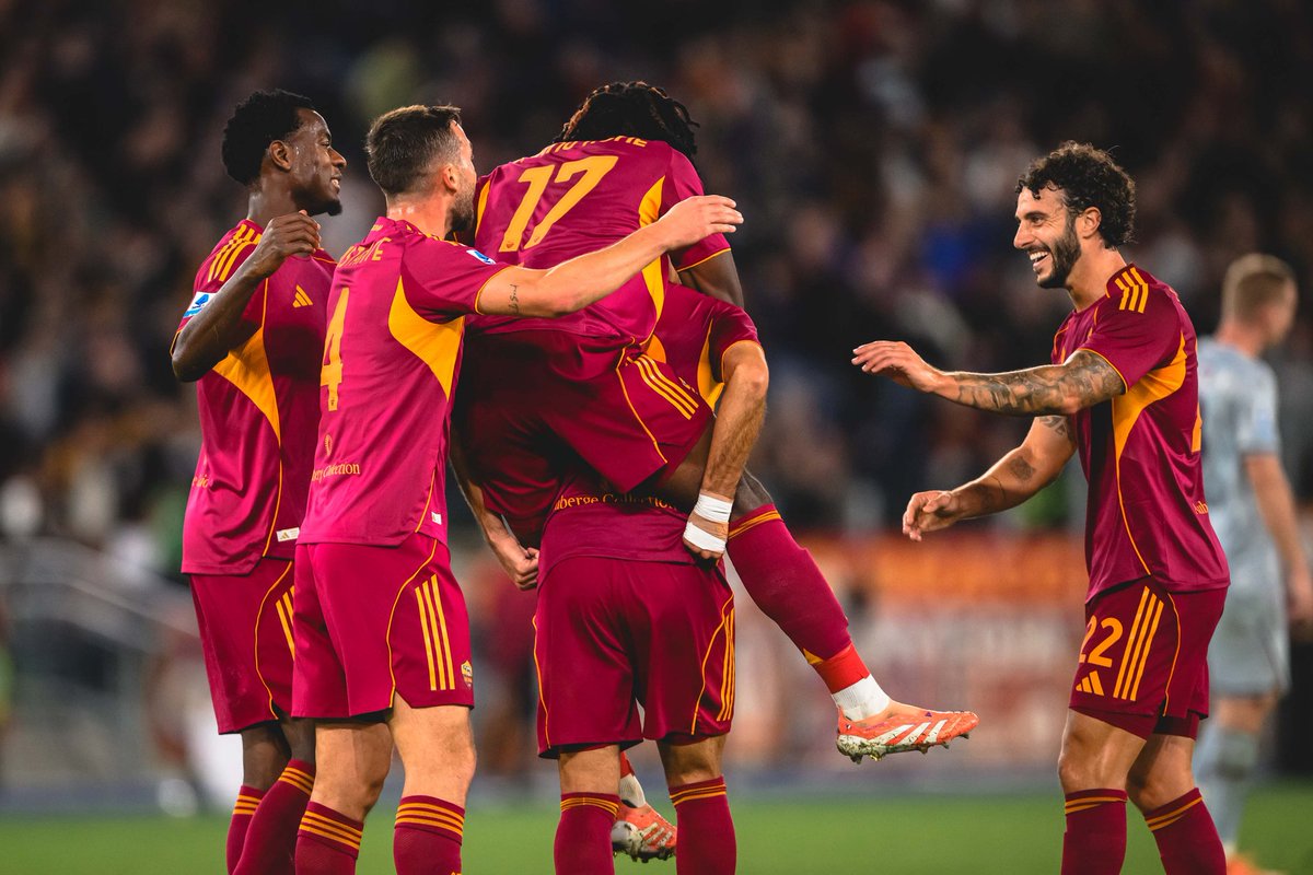 𝐅𝐞𝐜𝐡𝐚𝟏𝟏✅𝐑𝐨𝐦𝐚 𝟐 - 𝟎 𝐔𝐝𝐢𝐧𝐞𝐬𝐞

Sigue la lucha en la parte alta, la Roma con una gran actuación se reivindica tras la derrota anterior, partido muy sólido que lo hacen acreedor de los 3 puntos, goles de Pelle y Celik.💥

VAMOS ROMA SIN TREGUA❤️💛💥