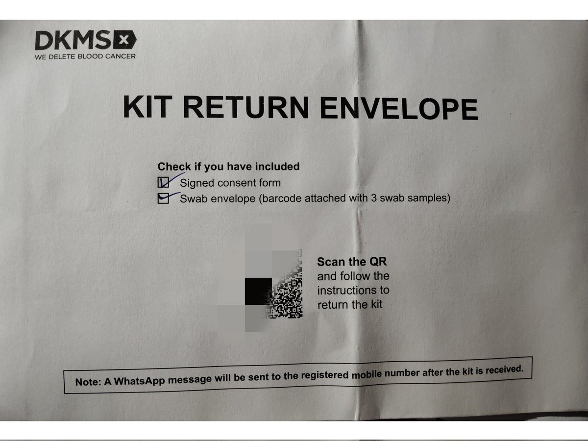 iamsaifsarkar's tweet image. Let’s erase blood cancer.
Today I completed my @dkms_india swab kit ✅
A small step from me… but this step could give someone a new life.
Thank you @dhruvrathee for inspiring this. ♥️

#DeleteBloodCancer #DKMS #StemCellDonor #SaveLife #BeTheChange