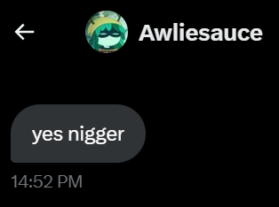 MuffinLeaker's tweet photo. @/OLLIEE617283 is racist btw https://t.co/qolugctvsG