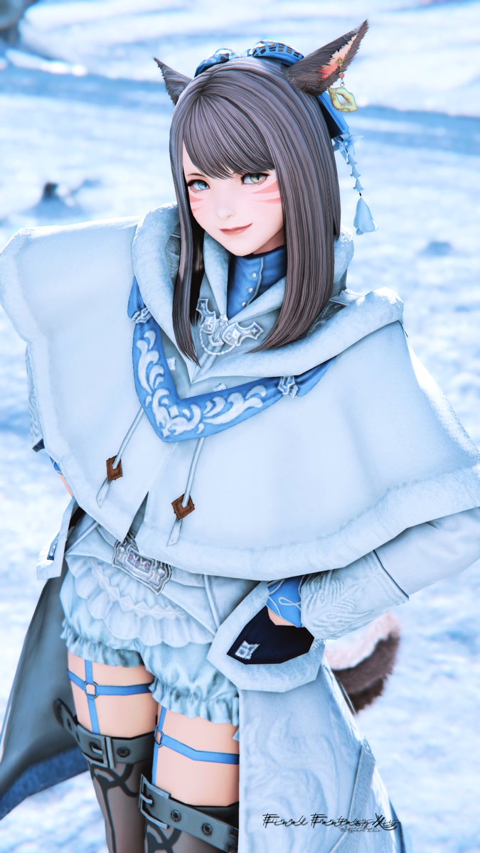Ri_ri_FFxiv's tweet image. おはよ、月曜日🐈❄️
#FF14 #おはミコ #ミコッテ