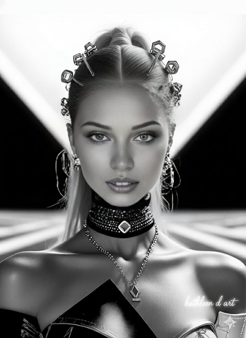 kathae909's tweet image. Qt with your Black and White Art 🎨 
Tftt @TideBrew7 
Monochrome? Maybe. Energy? Loud...