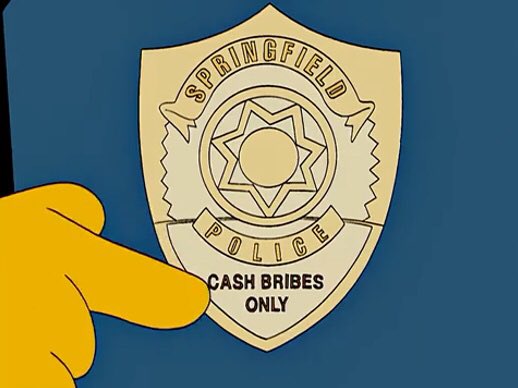 simpsonsstuff89's tweet image. #TheSimpsons 

Springfield Police - Cash Bribes Only