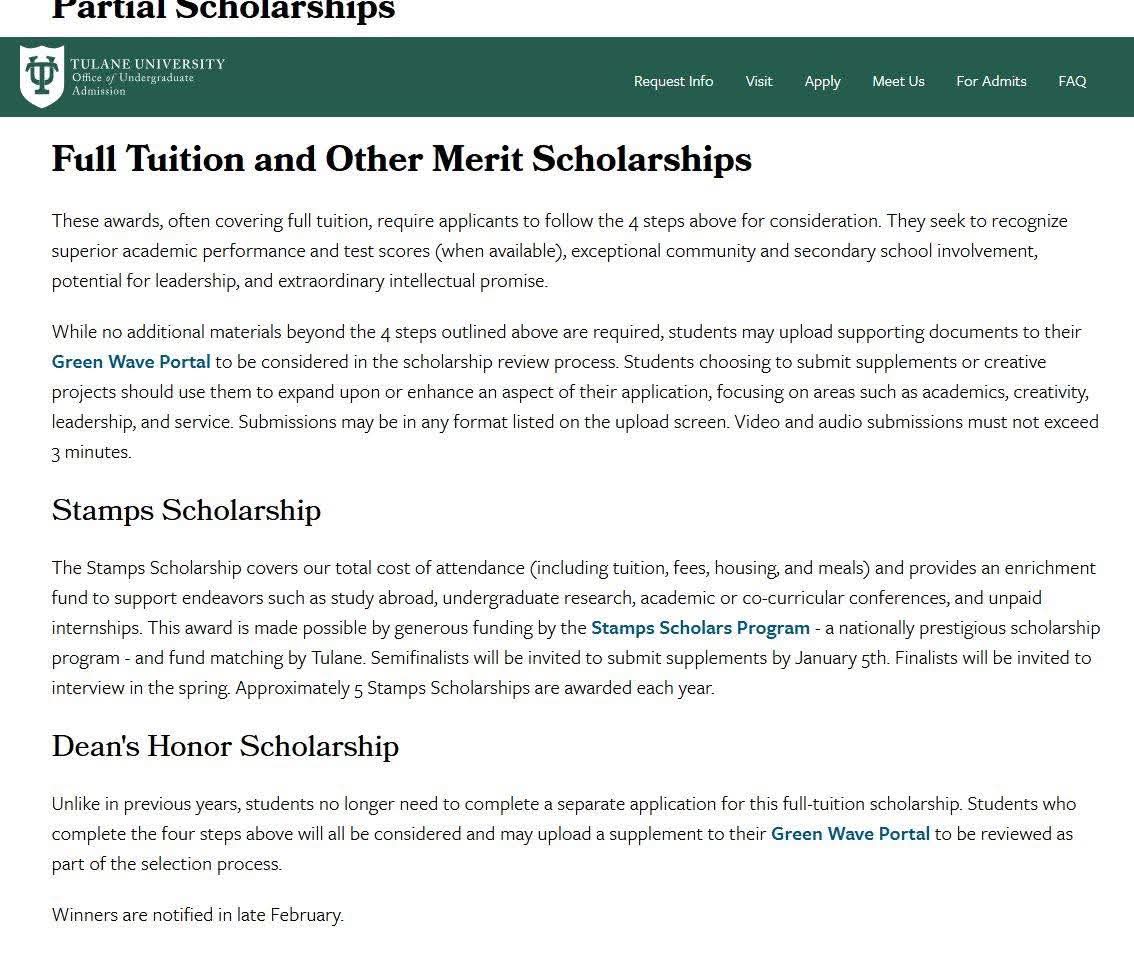 Tulane University Scholarships in the USA🇺🇸 2026

Tulane offers both need-based and merit-based scholarships, most of which are renewable for your 4 years at Tulane.

Financial Coverage: Full and Partial Funded

Apply studyhunt.info/tulane-univers…
