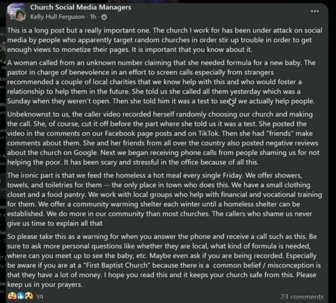 Always, ALWAYS presume SJWs, especially the anti-Christians ones, are lying:

cc: <a href="/CommunityNotes/">Community Notes</a>