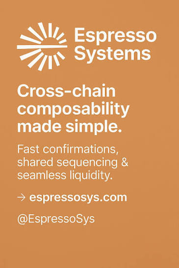 0xEmmalex's tweet photo. Espresso @EspressoSys is doing something kinda interesting with Eigenlayer, they're basically letting rollups borrow ethereum's security through restaking. They shared sequencing but with actual economic guarantees behind it.

Most rollups today do the trust the sequencer or get rekt strategy.
Espresso @espressoFNDN + eigenlayer do the sequencers have real ETH at stake strategy. If they mess with your txs, they lose money, finally some skin in the game.

NGL this feels like the missing piece. Rollups get ethereum level security without building from scratch, restakers earn yield on more than just validation.

Watching this one closely, because this could be huge for rollup adoption.