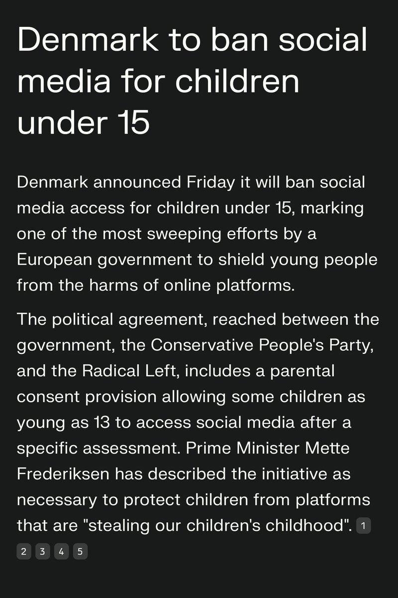 GooseMetaX's tweet image. Lets see how this goes!
The withdrawals are going hard right about now!

@GoVisitDenmark
@USATODAY
@MELANIATRUMP
@GovPressOffice

#SaveTheWorld
#SocialMediaTrends
#MentalHealthMatters

perplexity.ai/page/denmark-t…