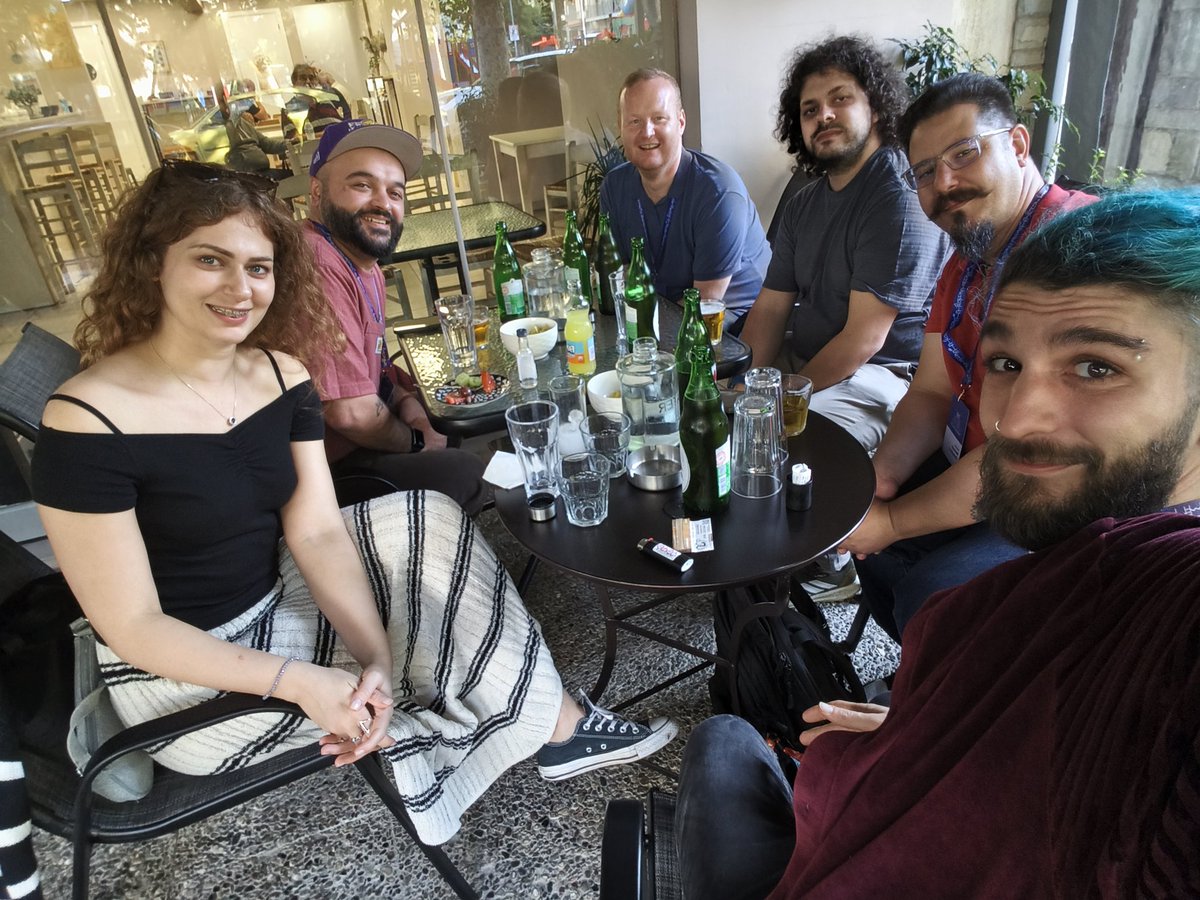 Absolutely loved/needed the break from Community Day with Milena, <a href="/Steve_NHS/">Steve (#WCEU Lead)</a>,  <a href="/wputasic/">Uroš Tasić</a>,  Nemanja <a href="/Mamaduka/">George Mamadashvili</a> 💙💙💙