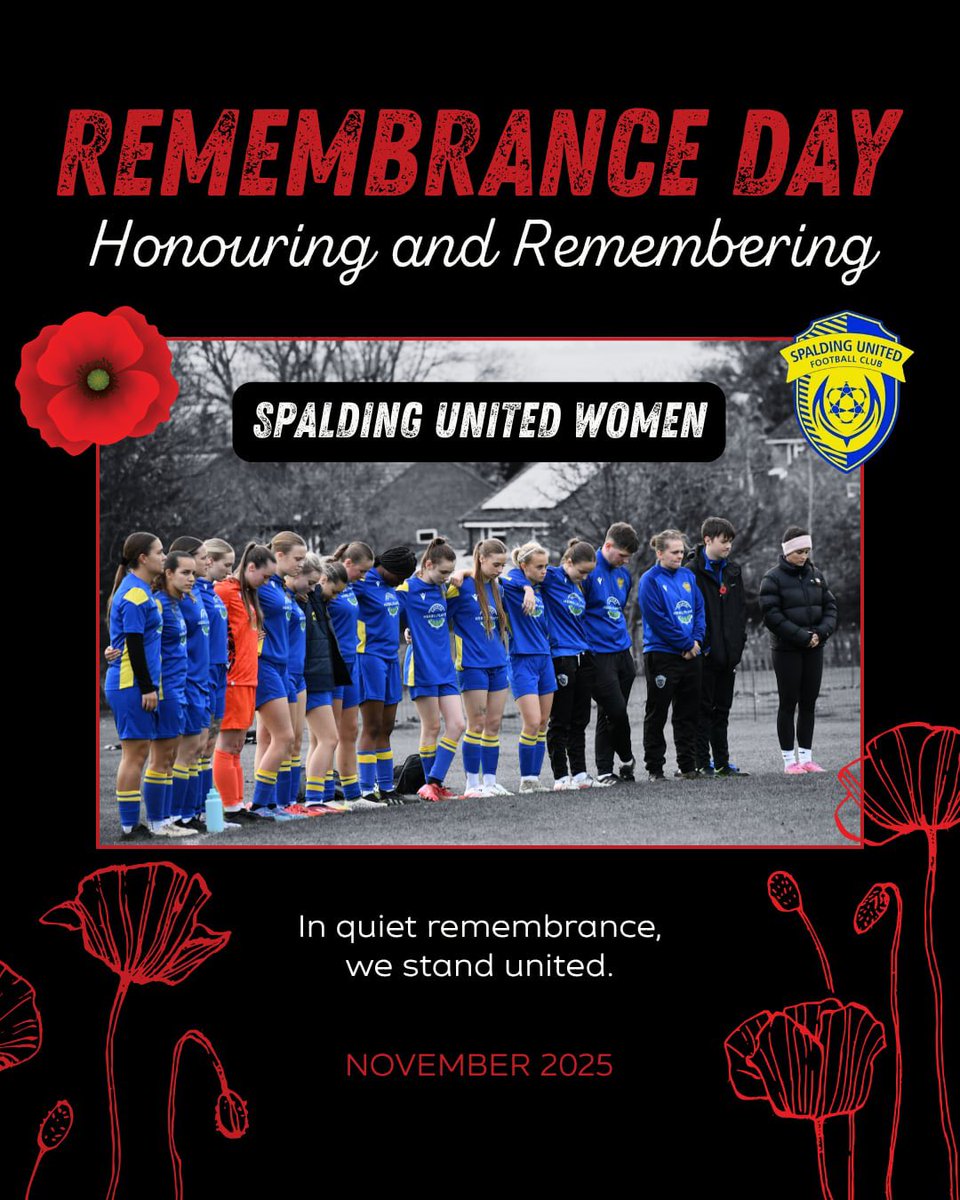 Before kick off both sides observed a minute silence in tribute to those who gave their lives in service 🌷

#remember #remembrance #lestweforget #poppyday #poppyappeal #minutesilence