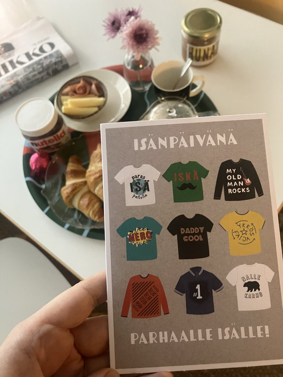 Oli kyllä ikimuistoinen eka isänä vietetty Isänpäivä! 🙏 

(Myös Colorado ja Nottingham toimitteli upeasti perheen lisäksi)