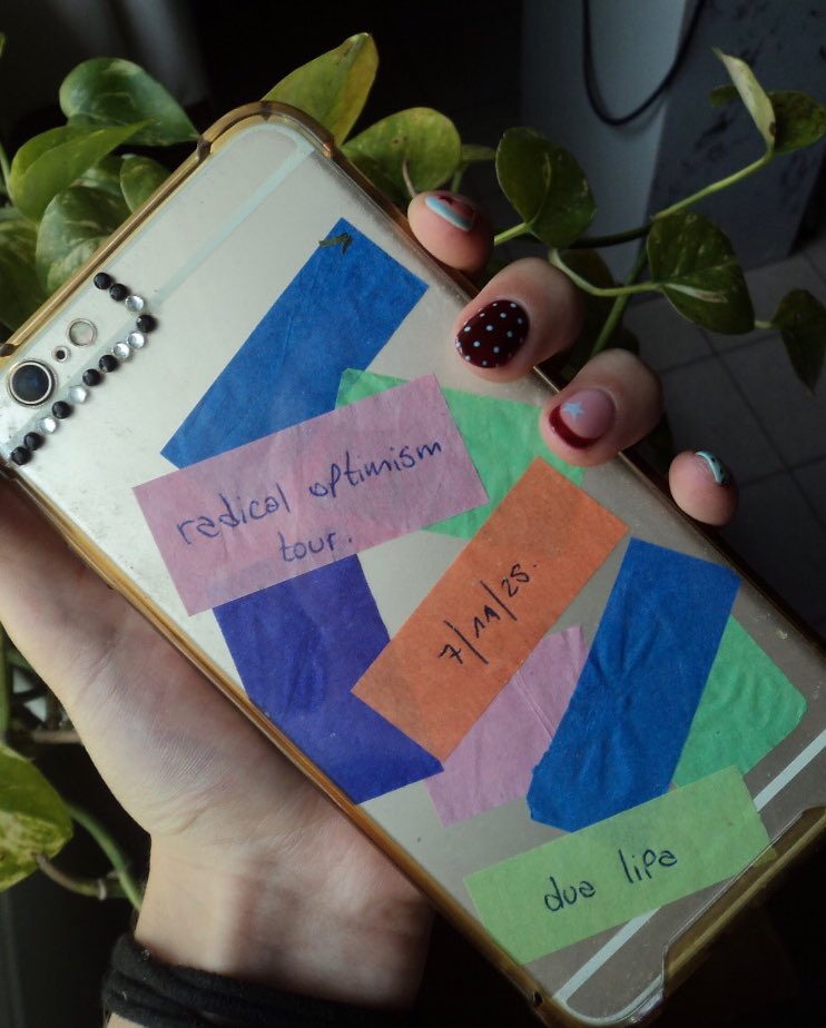 el único recuerdo q me traje, en la funda del celu