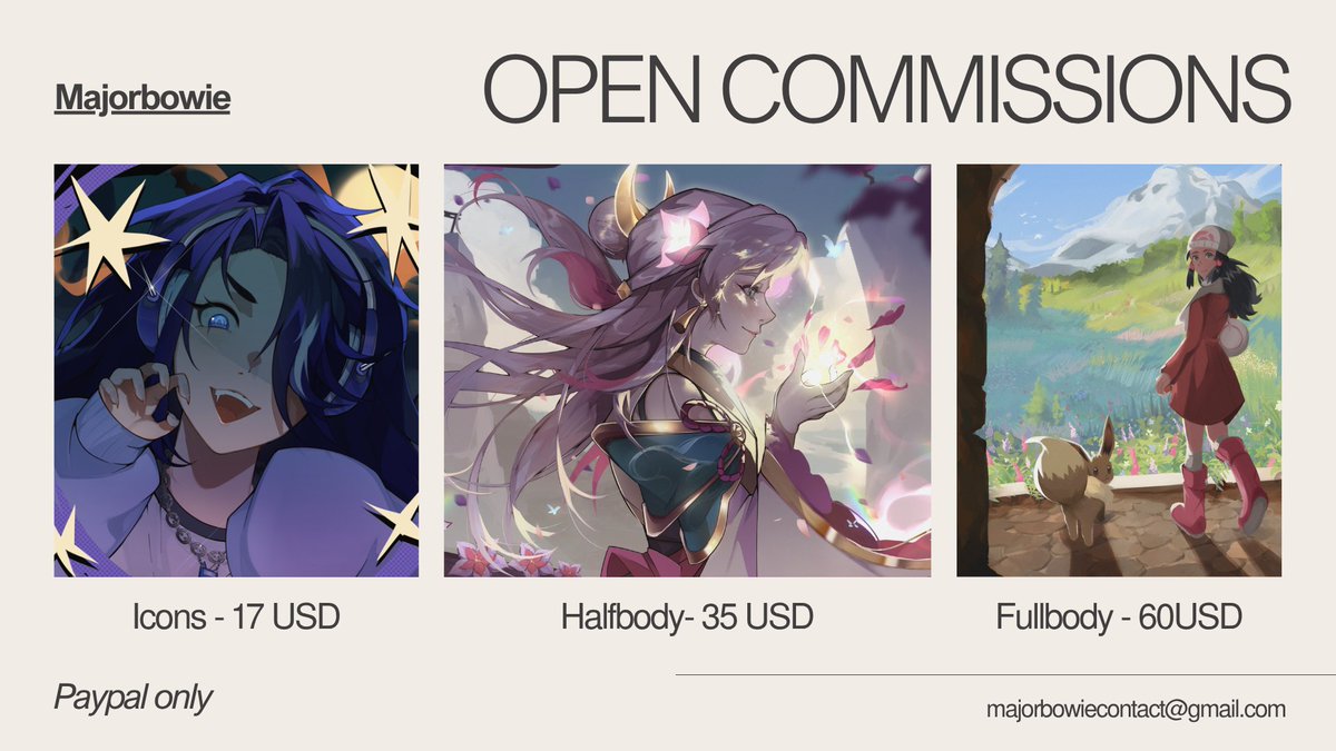 bowie_major's tweet image. My commissions are open!! If anyone&apos;s interested please feel free to DM me ^^