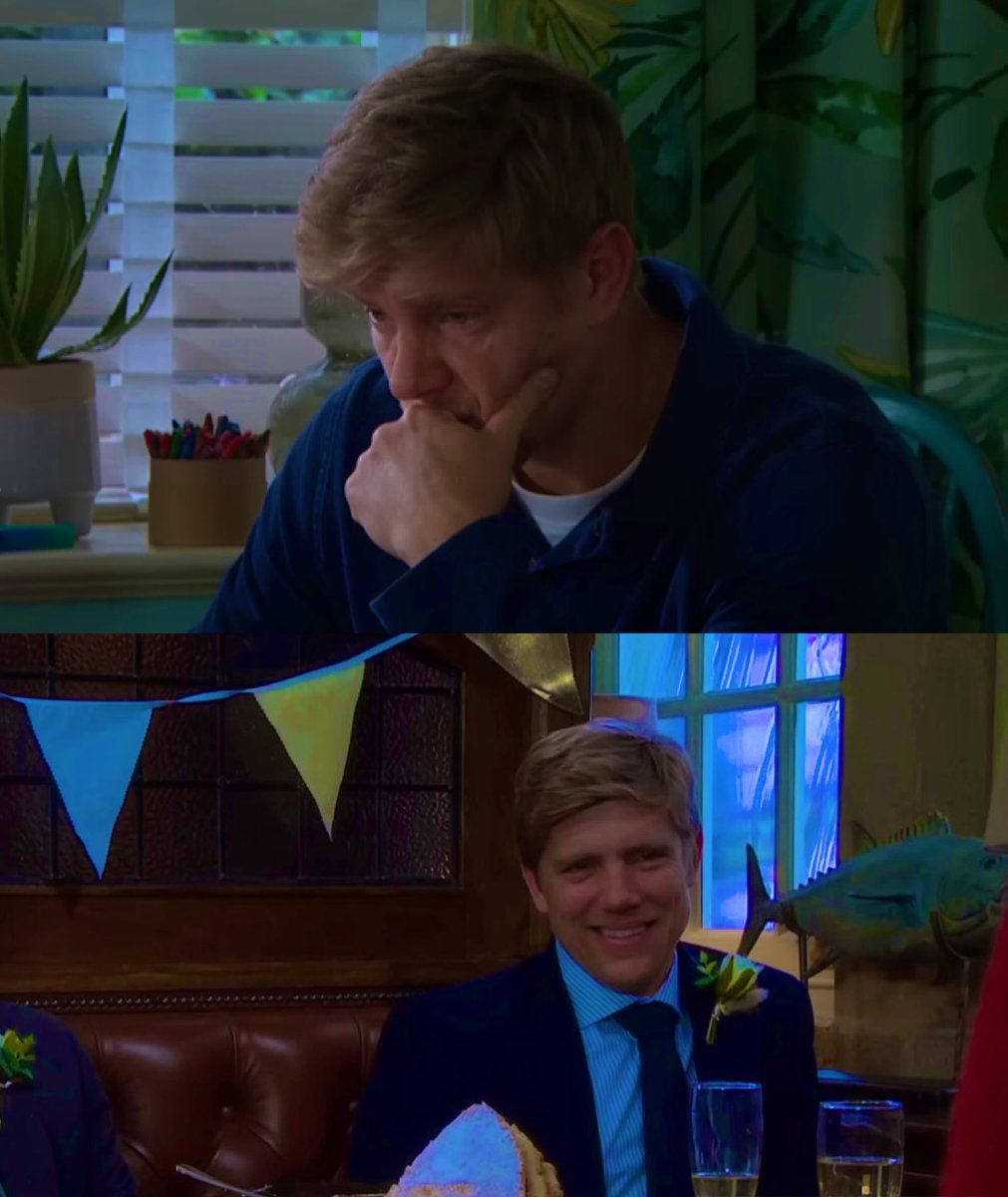 PinksweetheartX's tweet image. Before Aaron
After Aaron 
🥹🥰😍🩵

#Robertsugden #robron #robronforever #emmerdale