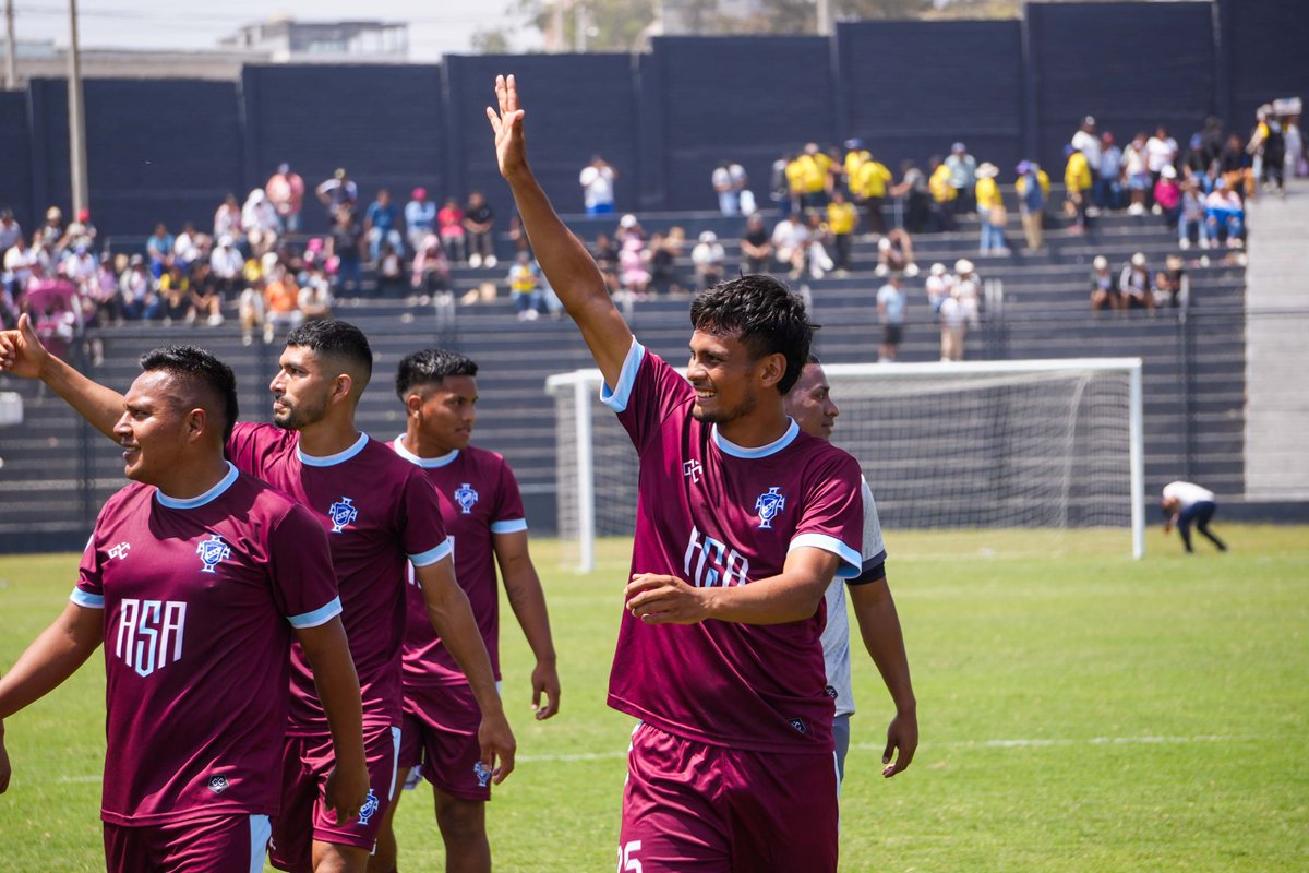 𝗔𝗦𝗔 𝗙𝗖 𝗲𝘀 𝗲𝗹 𝗽𝗿𝗶𝗺𝗲𝗿 𝗰𝗹𝗮𝘀𝗶𝗳𝗶𝗰𝗮𝗱𝗼 𝗮 𝗹𝗮 𝗙𝗶𝗻𝗮𝗹 𝗱𝗲 𝗹𝗮 𝗖𝗼𝗽𝗮 𝗣𝗲𝗿𝘂́ 𝟮𝟬𝟮𝟱 ✨

Partidazo definido por penales ⚽️

#copaperú