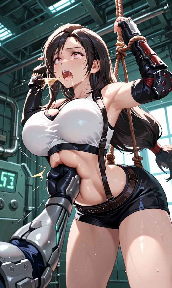 FistsToVictory's tweet image. The Arcanist giving the proper 'hello' to her punching bag girlfriend.

@Ryonamonk7