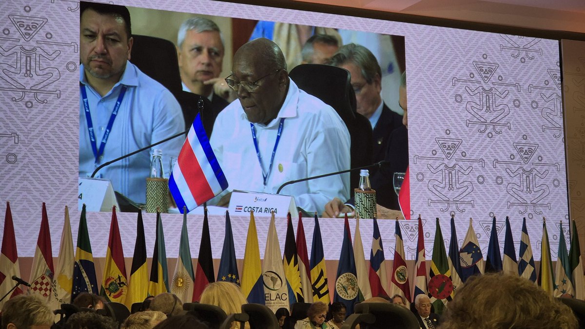 .<a href="/SalvadorValdesM/">SalvadorVM</a> abogó por acercamiento más solidario y colaborativo entre los países de la Unión Europea y la CELAC, que permita traducir la voluntad política en compromisos tangibles y abordar mejor los desafíos globales.  Cumbre #CELACUE2025