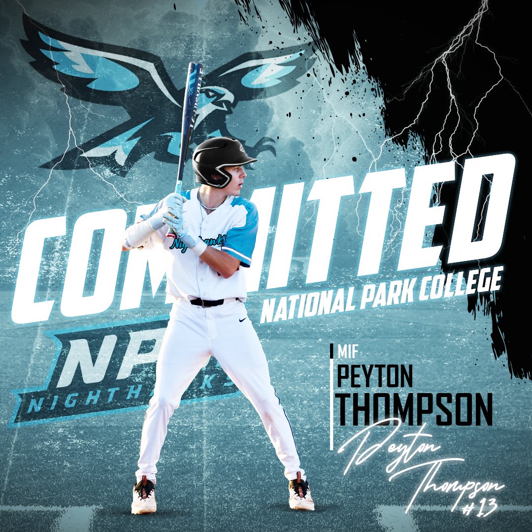 Peyton_t13's tweet photo. Thrilled to announce my commitment to continue my academic and athletic career at National Park College!
Thankful for God, my family, coaches, and teammates for their constant support. I’m truly grateful for this opportunity and can’t wait to get to work!
#NPC @colerodriguez44 https://t.co/Az8ddSHUMw