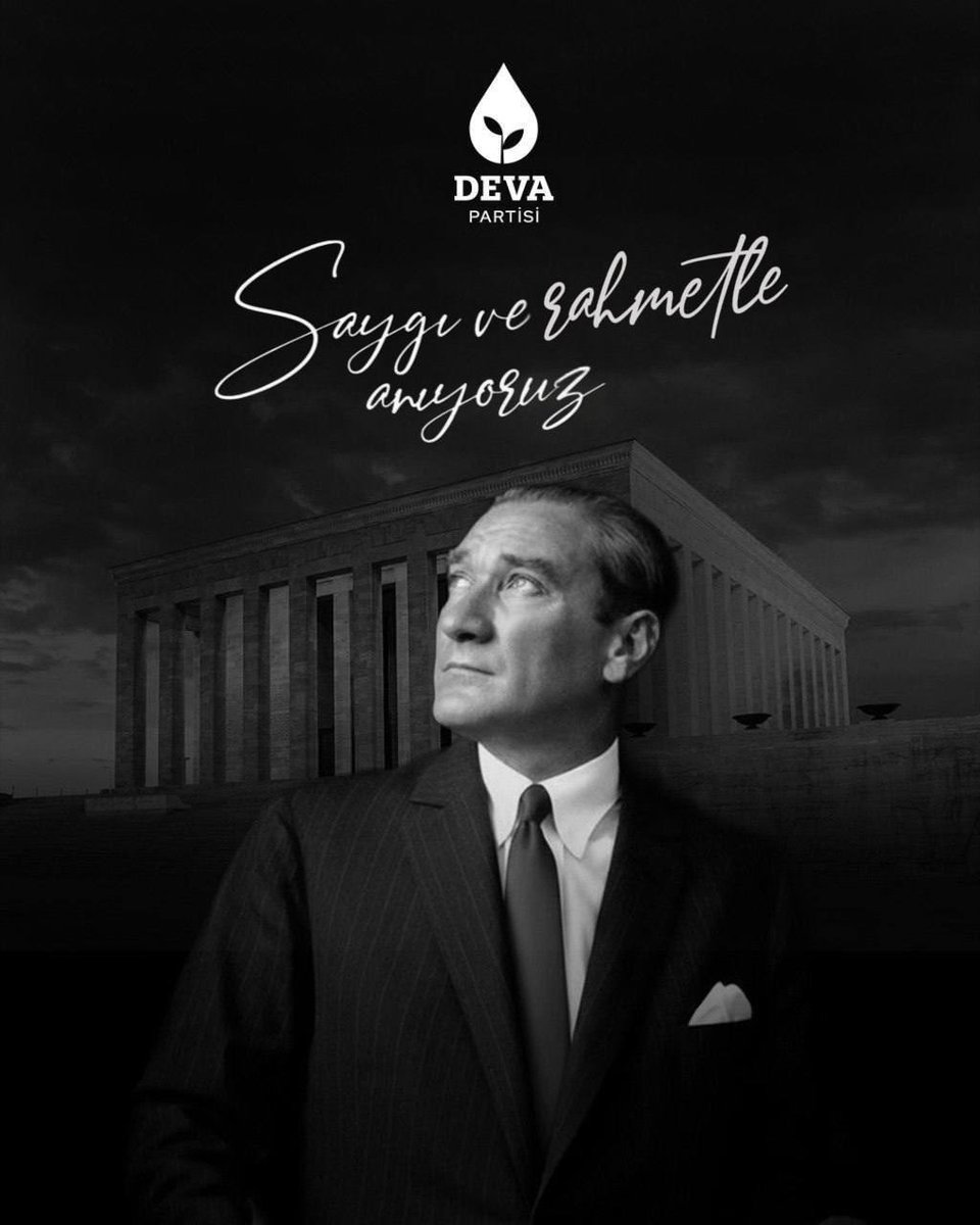 Cumhuriyetimizin kurucusu Gazi Mustafa Kemal Atatürk’ü, aramızdan ayrılışının 87. yıl dönümünde saygı ve rahmetle anıyoruz.