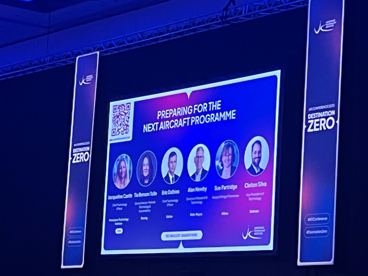 ATI Conference 2025: sharp sessions on ultra-efficient aircraft, cleaner propulsion &amp; supply-chain readiness. Day 1 talks from Rebecca Evans MS &amp; Paul Adams hit home. We found the breakout sessions very useful too! DM to connect. #DestinationZero #ATI #Aerospace #UKMfg