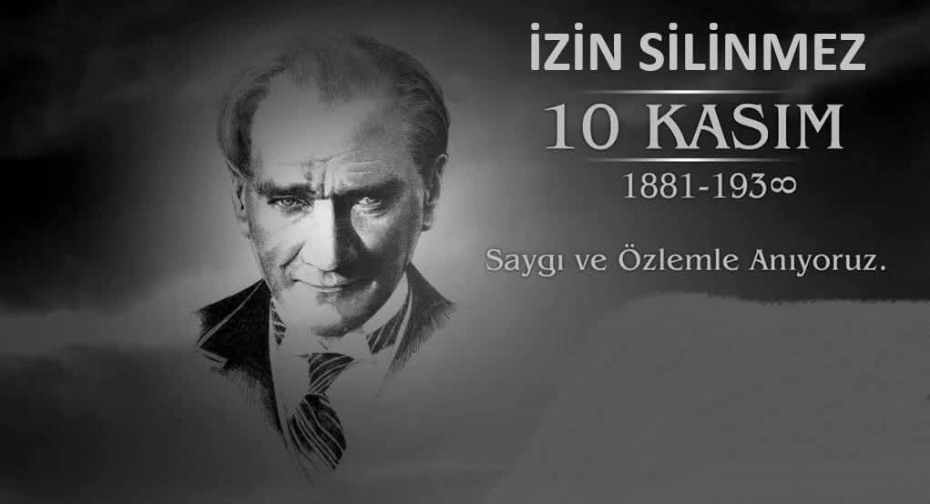 Türkiye Cumhuriyeti’nin kurucusu ve Ulu Önder Gazi Mustafa Kemal ATATÜRK’ü ebediyete intikalinin 87’inci yılında saygı, minnet ve özlemle anıyorum.