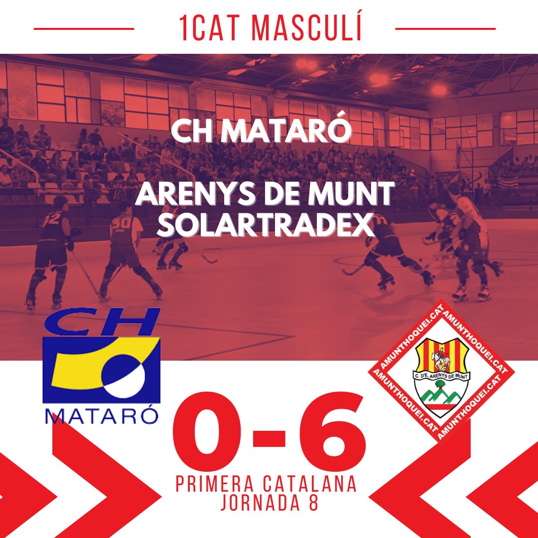 amunthoquei's tweet photo. ⚪🔴 Final del partit ‼️ 3 punts més al sac 🔥

@SolarTradex @AzemadSport #arenysdemunt https://t.co/KO8VjWNwR7