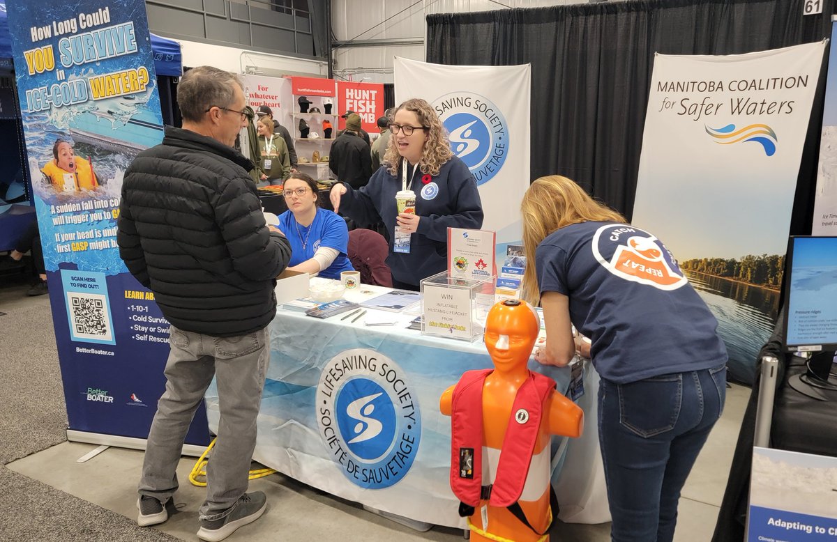 Join us today for the final day of the Winnipeg Ice Fishing Show. With the weather turning and ice starting to appear, there is no better time to get prepared for your winter activities.