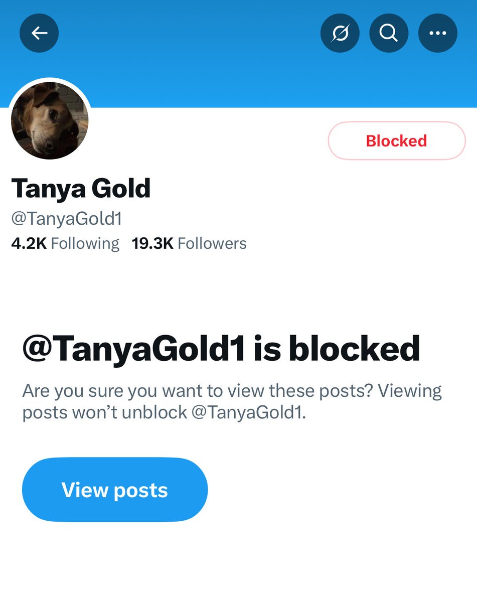 After years of being cyber bullied by this ‘journalist’ - I’ve finally blocked her.  I’ve given up trying to be reasonable with people like Tanya Gold. They’re vicious. They see enemies where there are none. And worst of all, they’re utterly tedious.