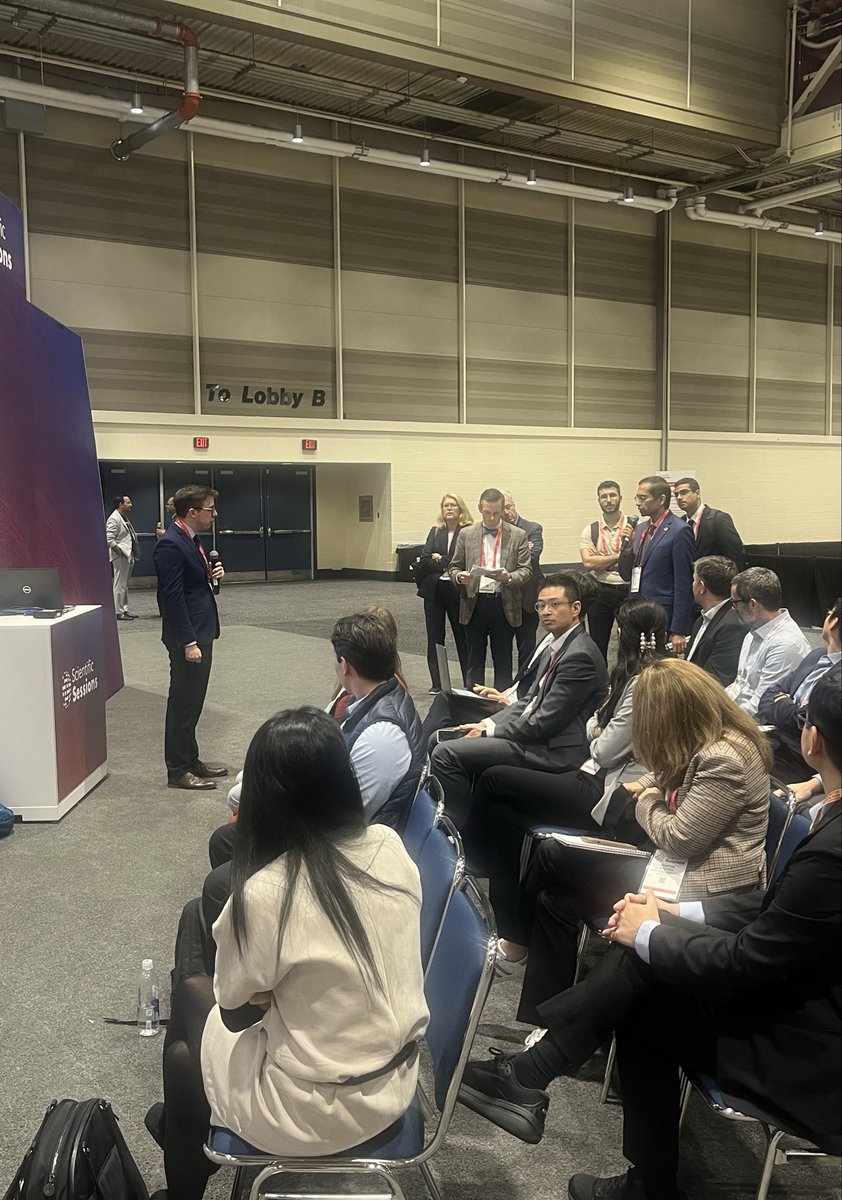 Very excited to share our post-hoc analysis results from CLEAR Outcomes at <a href="/AHAScience/">AHA Science</a> looking into VTE outcomes with Bempedoic Acid <a href="/ljlaffin/">Luke J. Laffin</a> <a href="/CCF_IMCHIEFS/">Cleveland Clinic IM</a> <a href="/DrRohitMoudgil/">Rohit Moudgil MD PhD</a>