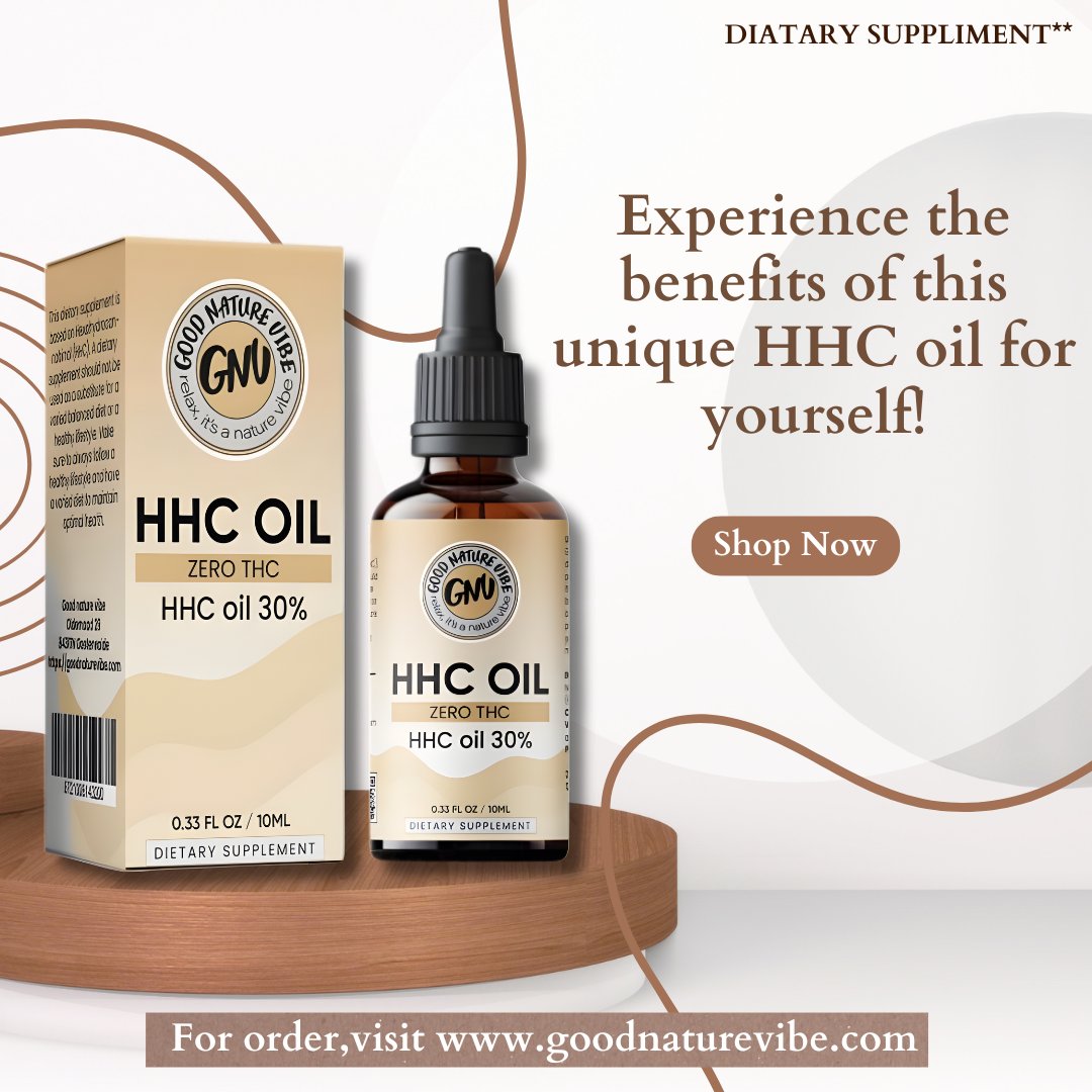GoodNatureVibe's tweet image. Why people are loving HHC 🌿
✔ Zero THC
✔ Premium extract
✔ Clean &amp;amp; pure
✔ Made for mindful momentsExperience the difference — Good Nature Vibe HHC Oil 30%.🔗goodnaturevibe.com #GoodNatureVibe #HHCOil #ZeroTHC #NaturalVibes