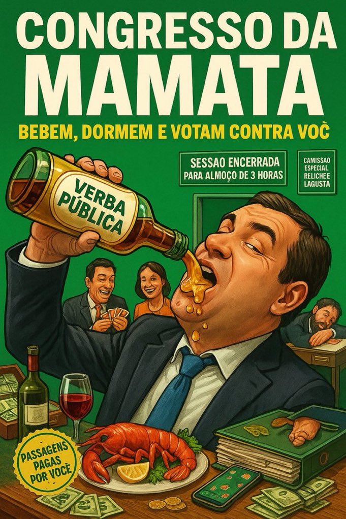 <a href="/HugoMottaPB/">Hugo Motta</a> <a href="/DerriteSP/">Guilherme Derrite</a> Congresso inimigo do povo