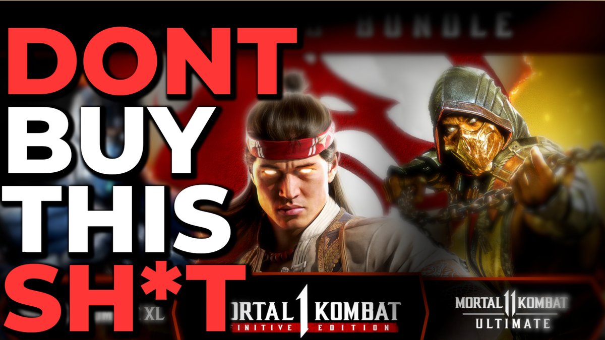 PLEASE DONT BUY THIS!
#mortalkombat 
youtu.be/c1nh62bPmbM