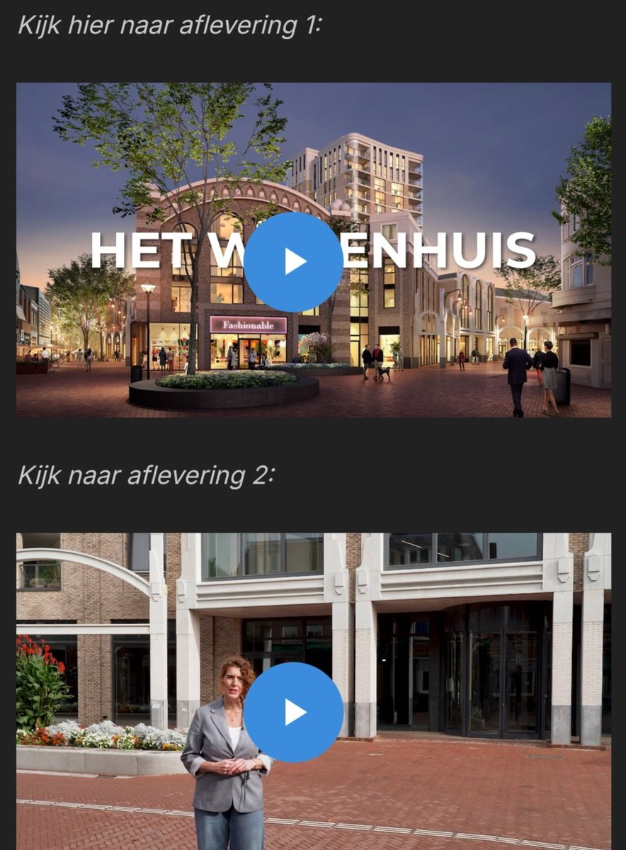 Naast aflevering 1. is nu ook aflevering 2. te zien op DtvOss! Volgende week deel 3. #Warenhuis #centrumoss #hartvandestad