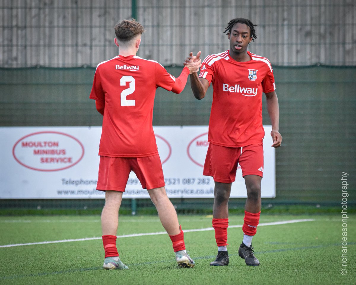 The lads in action in yesterdays away win vs <a href="/fc_moulton/">Moulton Football Club</a> ⚽️🙌