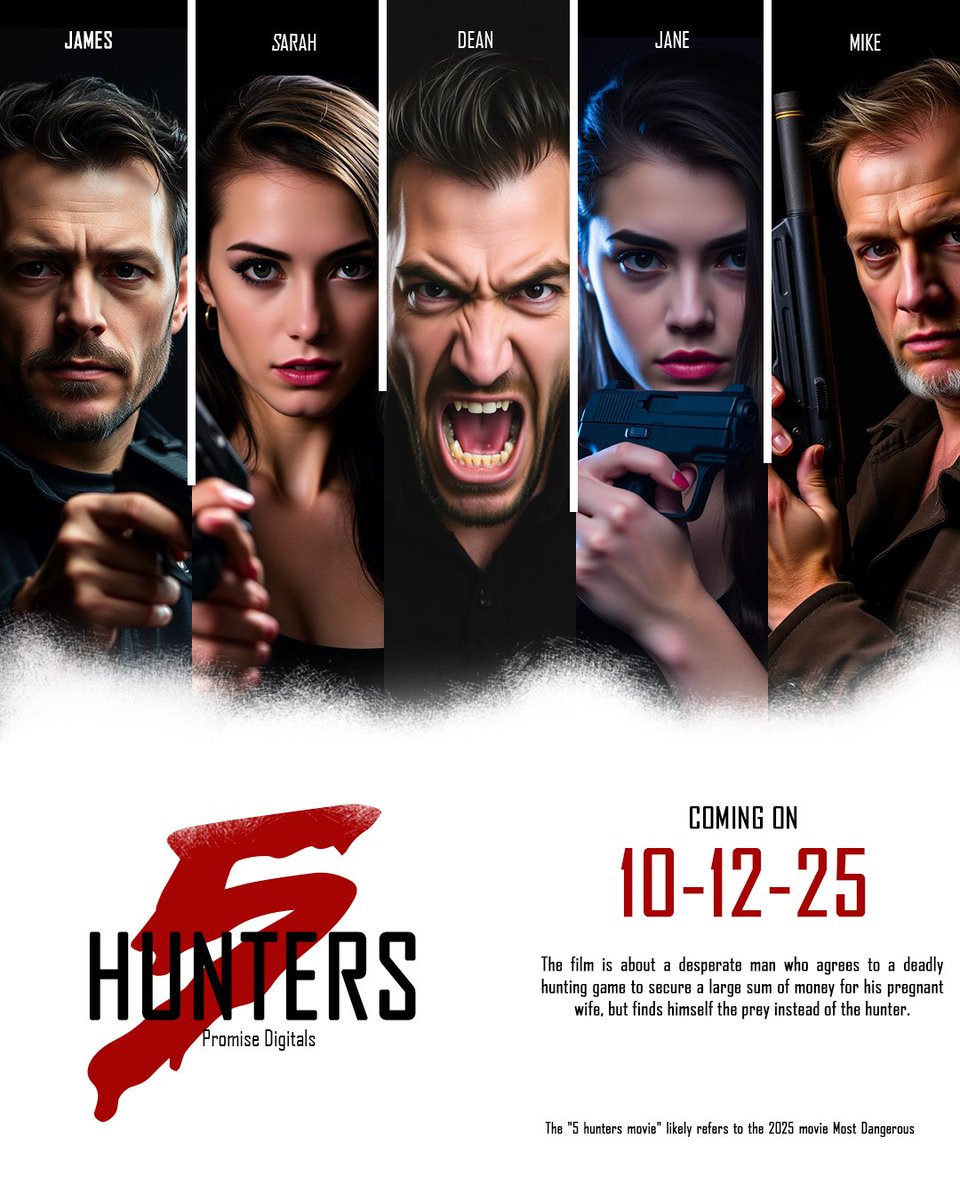 PromiseDigitals's tweet image. Day 15: Simple Movie Poster designed in Photoshop