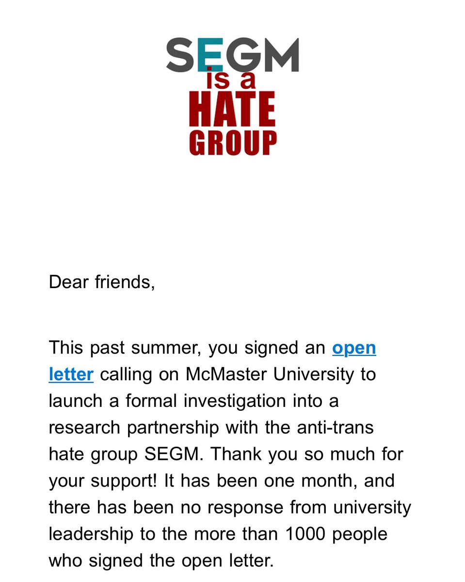 benryanwriter's tweet image. Update: The academics behind an open letter pressuring McMaster Univ to see to the retraction of systematic review papers about pediatric gender medicine by the lab of Dr. Gordon Guyatt are seeking to thwart the publication of another paper by the lab and commissioned by SEGM.…