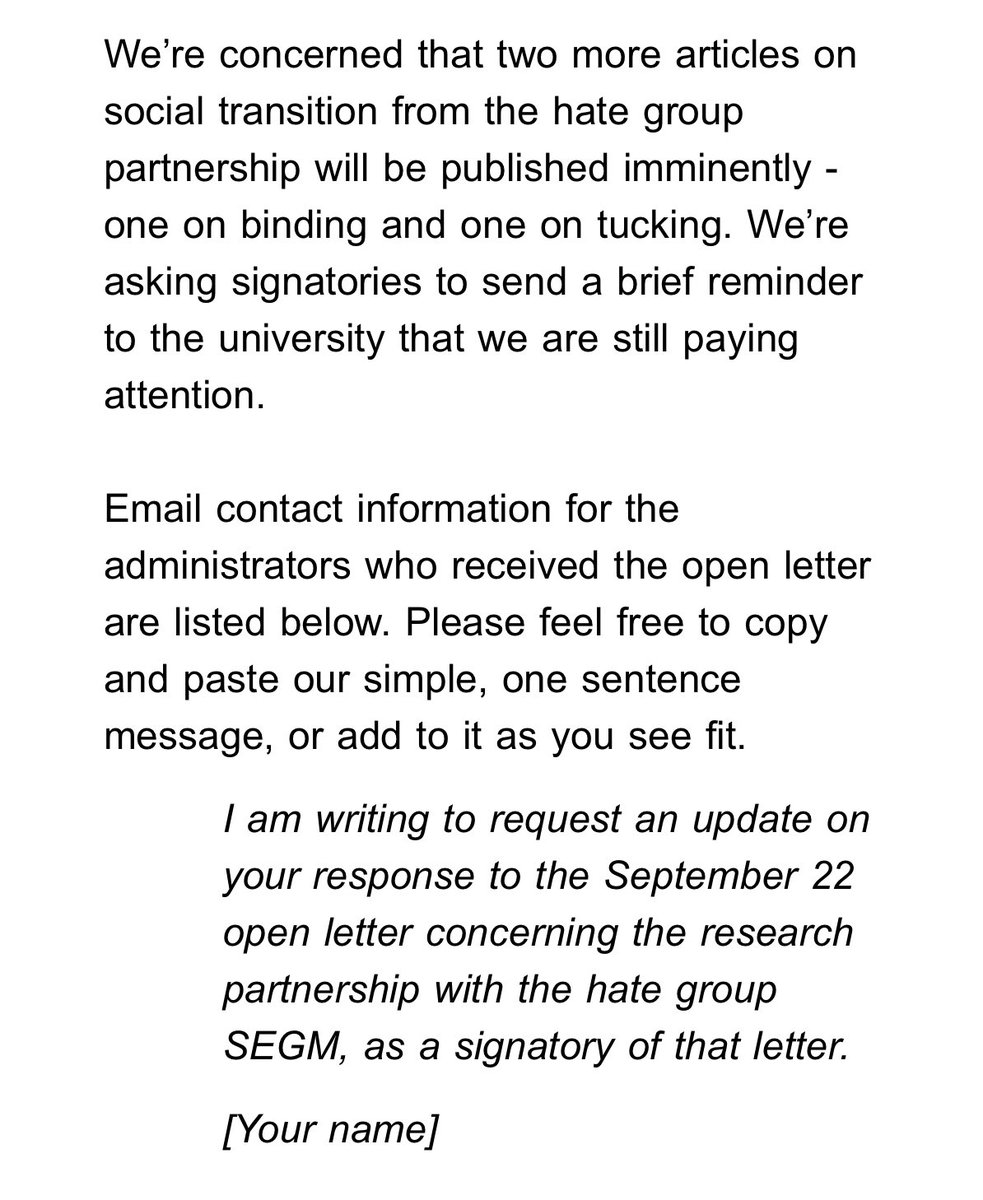 benryanwriter's tweet image. Update: The academics behind an open letter pressuring McMaster Univ to see to the retraction of systematic review papers about pediatric gender medicine by the lab of Dr. Gordon Guyatt are seeking to thwart the publication of another paper by the lab and commissioned by SEGM.…