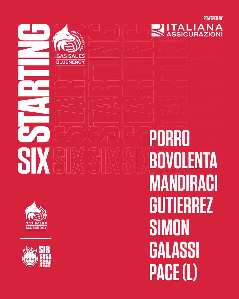 Avanti tutta‼️

#PiacenzaPerugia