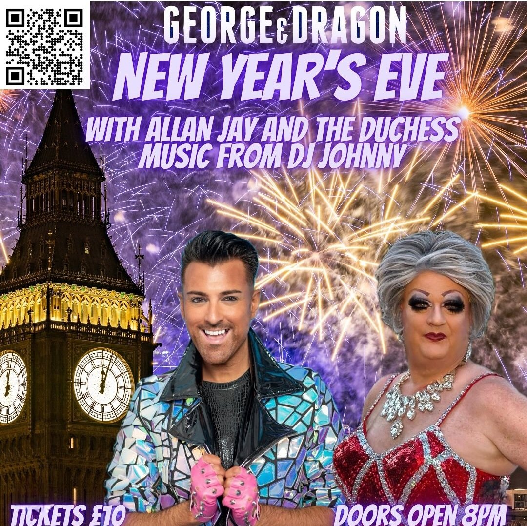 What's your NYE plans , why not come join me and The Duchess at the George and Dragon Greenwich 

Grab your tickets 
eventbrite.co.uk/e/new-years-ev…