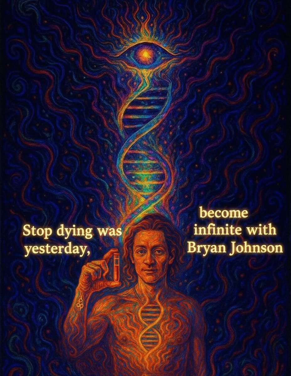 C31415notrandom's tweet image. Polymarket odds on Bryan Johnson keeping &apos;Don&apos;t Die&apos; after ego death currently trading at 19¢ 
banger deal